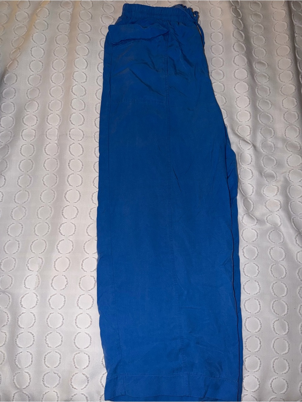 Blue Women’s Casual Drawstring Pants